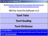 MB Free Tarot Pro Software screenshot